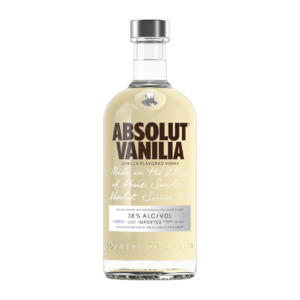 Vodka: Absolut Vanilia 700ml - Flavoured Vodka Super Liquor