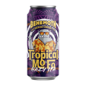 Craft Beer: Behemoth Tropical Mo Fo Hazy IPA Can 440ml - Craft Beer Super Liquor