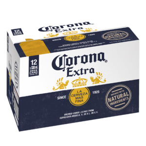 International Beer: Corona Extra Cans 12x330ml - International Beer Super Liquor