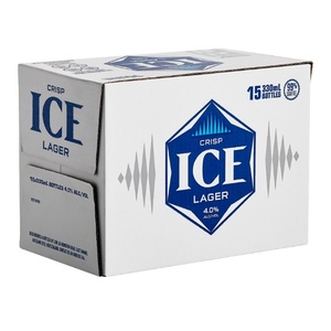 Lion Ice Lager Bottles 15x330ml - Value Beer Super Liquor