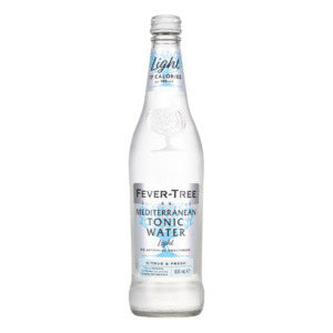 Fever-Tree Light Mediterranean Tonic Water Bottle 500ml - Mixers Super Liquor