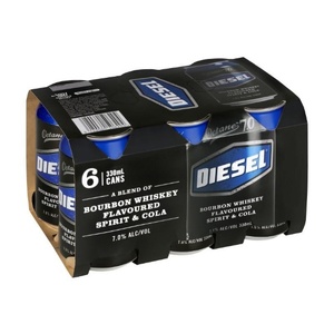 Products: Diesel & Cola 7% Cans 6x330ml - Bourbon RTD's Super Liquor