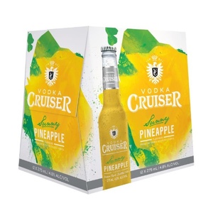 Products: Cruiser Sunny Pineapple 4.8% Bottles 12x275ml - Vodka RTD's Super Liquor
