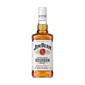 Bourbon: Jim Beam White Label Bourbon 700ml - Bourbon Super Liquor