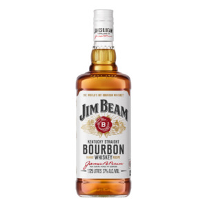 Jim Beam White Label Bourbon 1.125 Litre - Bourbon Super Liquor