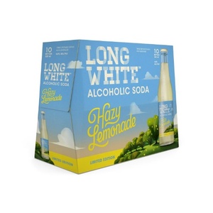 Long White Vodka Alcoholic Soda Hazy Lemonade 4.8% Bottles 10x320ml - Vodka RTD'&hellip;