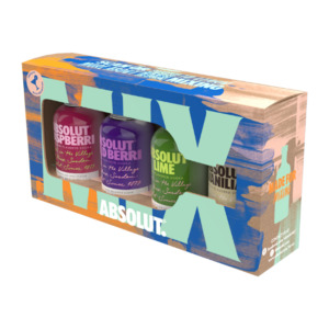 Products: Absolut Made For Mixing Pack 4x50ml - Gift Packs Super Liquor