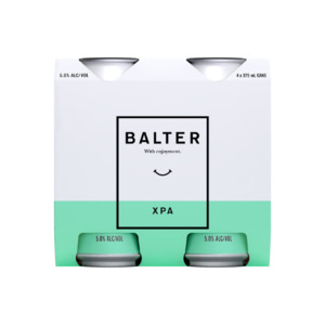 Balter Brewing XPA Cans 4x375ml - Craft Beer Super Liquor