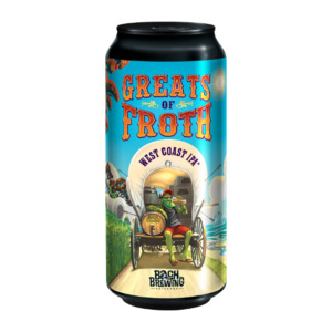 Bach Brewing Greats of Froth West Coast IPA Can 440ml - Craft Beer Super Liquor