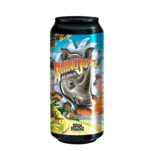Craft Beer: Bach Brewing Rhino Juice Hazy Double IPA Can 440ml - Craft Beer Super Liquor