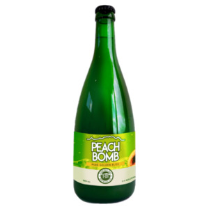 Hawke's Bay Brewing Co. Peach Bomb Bottle 620ml - Cider Super Liquor