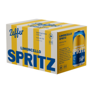 Zeffer Limoncello Spritz Cans 6x330ml - Wine Based Beverage Super Liquor