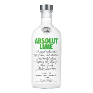 Vodka: Absolut Lime 700ml - Flavoured Vodka Super Liquor