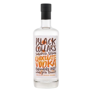 Vodka: Black Collar Distillery Chocolate Vodka 700ml - Flavoured Vodka Super Liquor