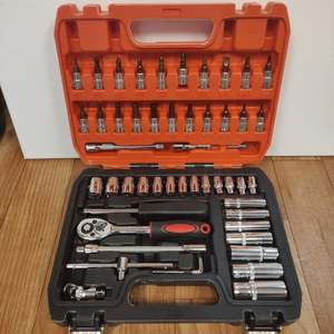 Car Tools: Mechanics Tools Kit 53pcs