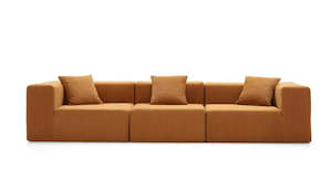 T006 Modern Three Seater Compressed Sofa