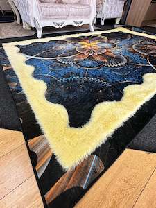 FC 08 Premium Quality artificial Fur Rug - Super Outlets