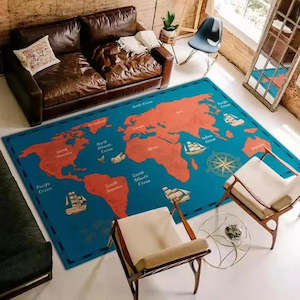 Rug And Mat: BT 69 Premium Quality Anti-slip Floor Rug - Super Outlets