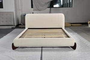 Heyday Vintage Design Furniture: ZX-2285 Modern Curly Upholstered Bed Frame