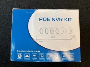 New: 4-Channel POE NVR Security Kit