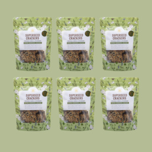 Products: Garlic & Rosemary Crackers - 6 Pack