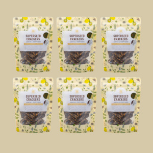 Products: Lemon & Poppyseed Crackers - 6 Pack