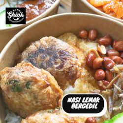 Prepared Meals & Entrées: Nasi Lemak with Bergedils