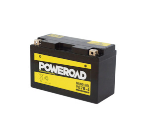 Poweroad Nano Gel Motorbike Battery 12V 6Ah - YG7B-4