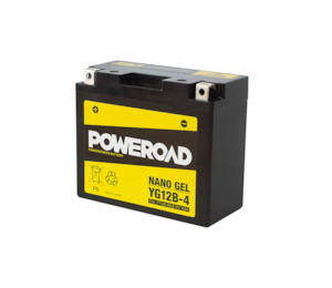 Poweroad Nano Gel Motorbike Battery 12V 10Ah - YG12B-4