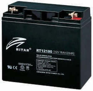 Ritar RT12180 12V 18AH SLA battery F3 Plug RT12180 F3