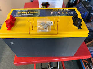 Marine And Boat Batteries: Hankook 31-950 AGM Battery - 12V, 950CCA, Dual Purpose 100AH