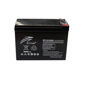 RITAR RT12100S 12V 10AH SLA battery