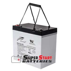 Ritar EV12-55 12V 55Ah AGM Deep Cycle Battery