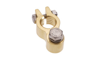 Projecta Battery Terminal Forged Brass Bolt On - BT642H-N1