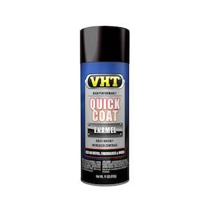 VHT Quick Coat Enamel Spray Paint Gloss Black 312g - SP504