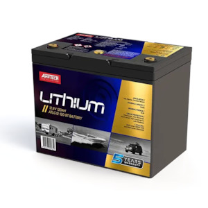 Solar Power: AMP-Tech Amptech Lithium ATLG12-120-BT 120ah Lithium Deep Cycle Battery