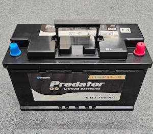 Predator PLI12-100DBT Lithium Deep Cycle Battery DIN100L Euro Campervans