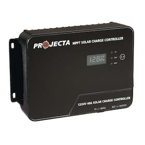 Controllors Cables More Solar Power: Projecta SC440 40A MPPT Automatic Solar Charge Controller with Remote Display