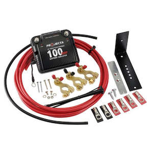 Controllors Cables More Solar Power: Projecta DBC100K 12V 100A Electronic Isolator Full Kit