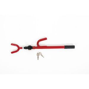 Interior Accessories: Maxi Trac Heavy-Duty Steering Wheel Lock - DL6008