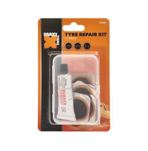 Tools: Maxi Trac Tyre Repair Tube Patch Kit 11 pieces - MTTRK4