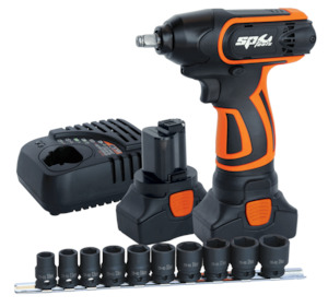 Power Tools: SP TOOLS SP81119 SP Tools Max Drive 16v 3/8”Dr Impact Wrench 2.0Ah Lithium