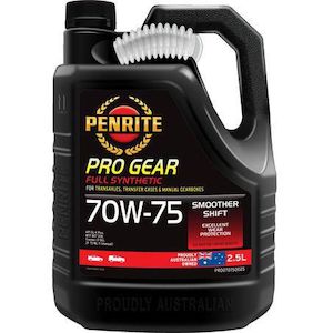 Fluids: Penrite Pro Gear 70W-75 2.5L - PROG70750025