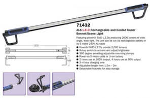 Narva 71432 ALS L.E.D RECHARGEABLE AND CORDED UNDER BONNET/SCENE LIGHT