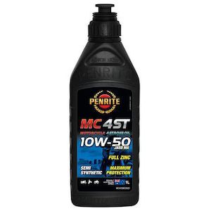 Penrite 4-Stroke 10W-50 Semi- Synthetic Motorcycle Engine Oil 1L - MC410W50001