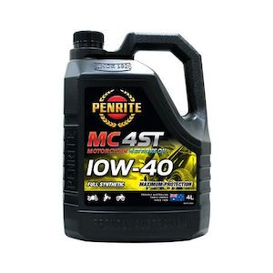 Penrite 4-Stroke 10W-40 Fully Synthetic Motorcycle Engine Oil 4L - MC4FULL10004