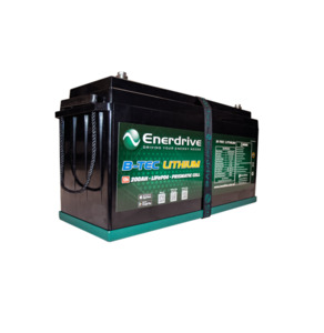 Best Selling: Enerdrive B-TEC Gen2 LiFePO4 Leisure Battery - 12V 200Ah
