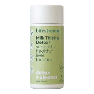 Lifestream Milk Thistle Detox+ 60 Vege Capsules Liver Support