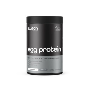 Switch Nutrition Pure Unflavoured Egg White Protein Powder High Bioavailability &hellip;