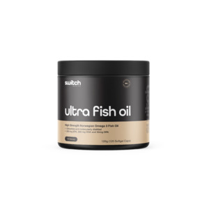Switch Nutrition Ultra Fish Oil Norwegian Omega-3 Capsules with EPA DHA DPA